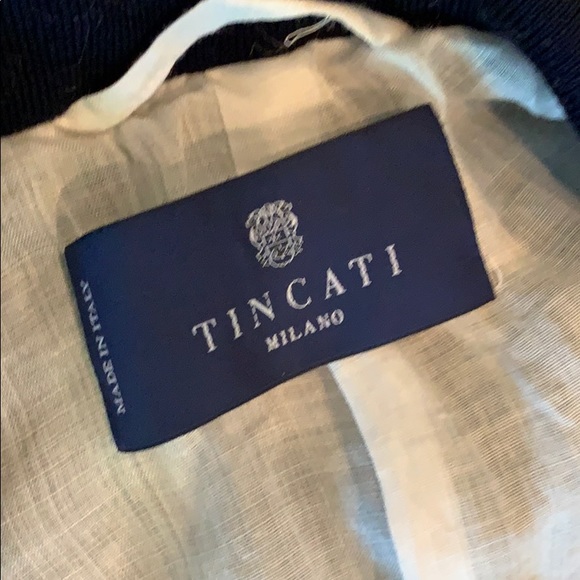 Navy Italian Blazer - Picture 2 of 3